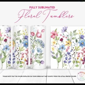 Floral Tumbler