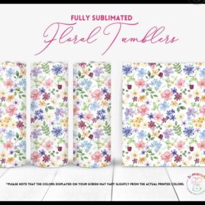 Small Flower Tumbler