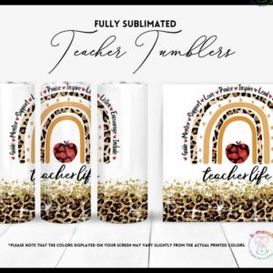 Teacher Tumbler 12