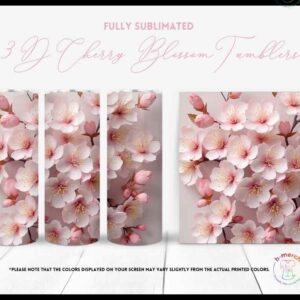 Cherry Blossom Tumbler 6