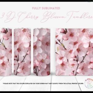 Cherry Blossom Tumbler 10