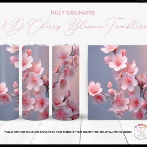 Cherry Blossom Tumbler 12